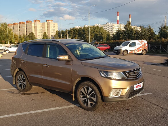 2019 Geely Emgrand X7 I Рестайлинг 2, бежевый