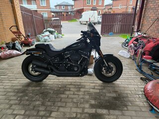 2019 Harley-Davidson Fat Bob, чёрный, 1800000 рублей, вид 5