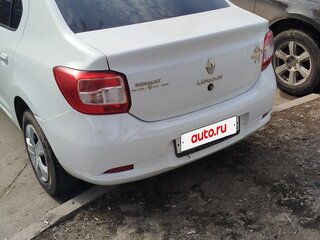 2017 Renault Logan II, серый, 495000 рублей, вид 2