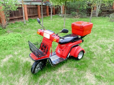 2009 Honda Gyro, красный, 150000 рублей, вид 5