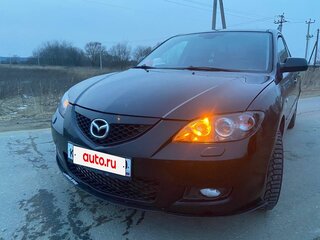 2006 Mazda 3 I (BK) Рестайлинг, чёрный, 520000 рублей, вид 2