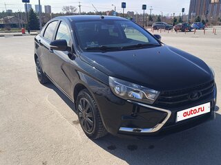 2019 Lada (ВАЗ) Vesta I, чёрный, 990000 рублей, вид 1