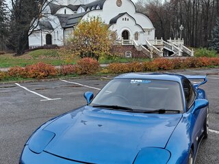 1995 Mazda RX-7 III (FD), синий, 3000000 рублей, вид 1