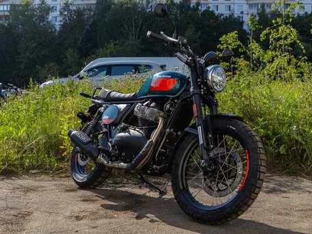 2025 Royal Enfield Bear 650, зелёный, 728000 рублей, вид 3