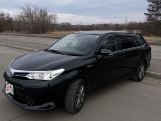 2018 Toyota Corolla Fielder XI (E160, E170) Рестайлинг 2, чёрный, 1400000 рублей, вид 2
