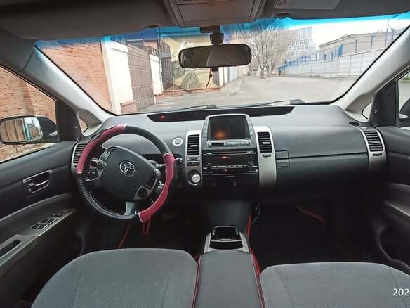 2007 Toyota Prius II Рестайлинг (XW20), чёрный, 750000 рублей - вид 9