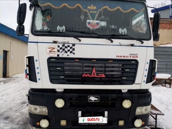 2013 МАЗ 6430, белый, 3100000 рублей