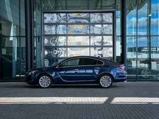 2014 Opel Insignia I Рестайлинг, синий, 1330000 рублей, вид 4