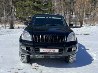 2007 Toyota Land Cruiser Prado 5-speed 120 Series Рестайлинг, чёрный, 2599999 рублей, вид 2