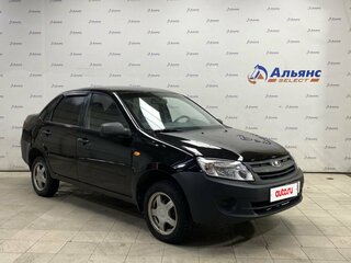 2013 Lada (ВАЗ) Granta I, чёрный, 350000 рублей, вид 1