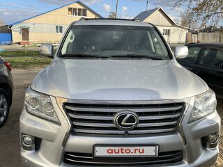 2013 Lexus LX 570 III Рестайлинг, серебристый, 4450000 рублей, вид 1