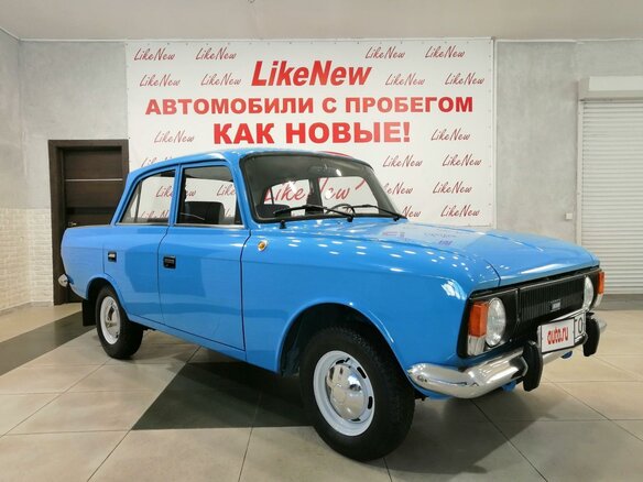 1989 Иж Москвич-412 ИЭ, голубой - вид 2