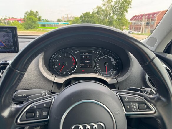 2014 Audi A3 III (8V), серый, 1450000 рублей - вид 7