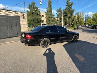 2005 Mercedes-Benz S-Класс 500 Long IV (W220) Рестайлинг, чёрный, 1200000 рублей, вид 4