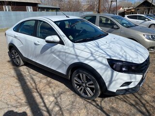 2019 Lada (ВАЗ) Vesta Cross I, белый, 1050000 рублей, вид 2