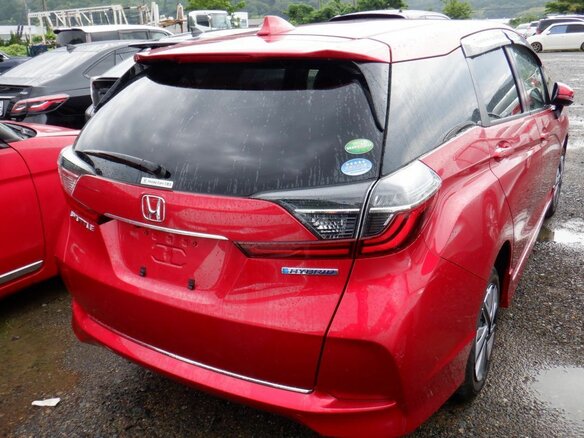 2019 Honda Shuttle II Рестайлинг, красный, 1599000 рублей - вид 2