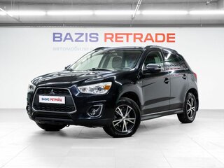 2013 Mitsubishi ASX I Рестайлинг, чёрный, 860000 рублей, вид 1