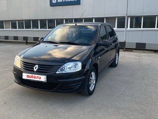 2014 Renault Logan I Рестайлинг, чёрный, 510000 рублей, вид 1