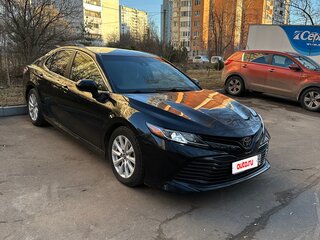 2018 Toyota Camry US Market VIII (XV70), чёрный, 2250000 рублей, вид 1