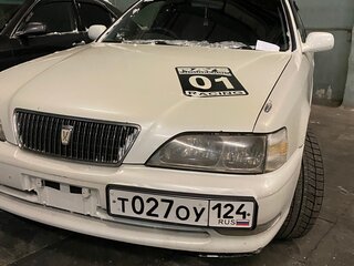 1996 Toyota Cresta V (X100), белый, 700000 рублей, вид 1