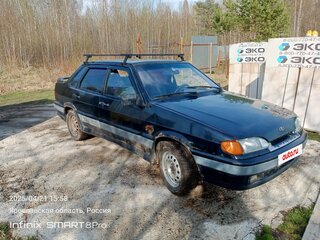 2005 Lada (ВАЗ) 2115, чёрный, 130000 рублей, вид 1