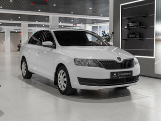 2019 Skoda Rapid I Рестайлинг, белый, 1230000 рублей, вид 2