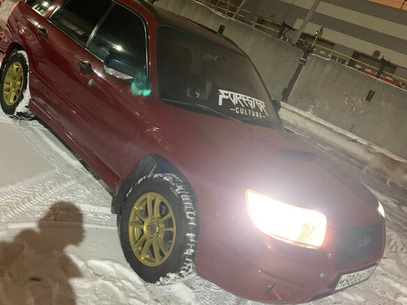 2006 Subaru Forester II Рестайлинг, красный, 700000 рублей - вид 14