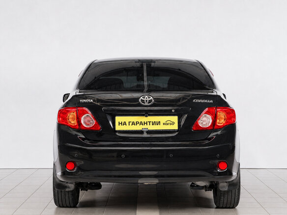 2008 Toyota Corolla X (E140, E150), чёрный - вид 4