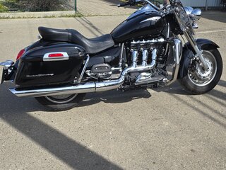 2009 Triumph Rocket III, чёрный, 800000 рублей, вид 2