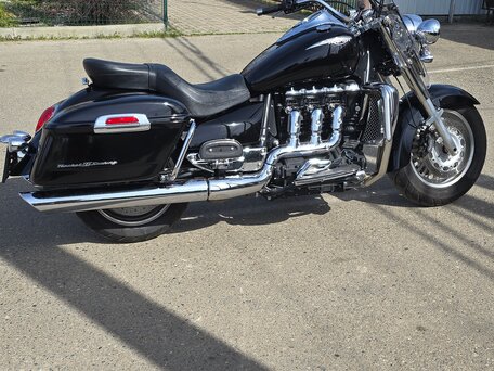2009 Triumph Rocket III, чёрный, 800000 рублей, вид 2