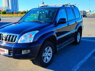 2008 Toyota Land Cruiser Prado 5-speed 120 Series Рестайлинг, синий, 2450000 рублей, вид 1