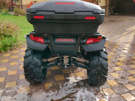 2007 Honda TRX 680 (Rincon), красный, 899000 рублей, вид 2