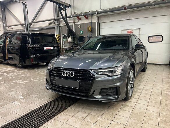 2020 Audi A6 45 TFSI V (C8), серый, 4050000 рублей
