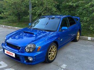 2001 Subaru Impreza WRX II, синий, 800000 рублей, вид 1