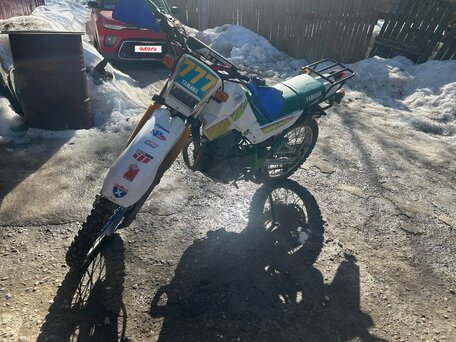 1991 Yamaha XT225 Serow, белый, 225000 рублей, вид 2