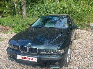 2001 BMW 5 серии 520i IV (E39) Рестайлинг, зелёный, 540000 рублей, вид 1