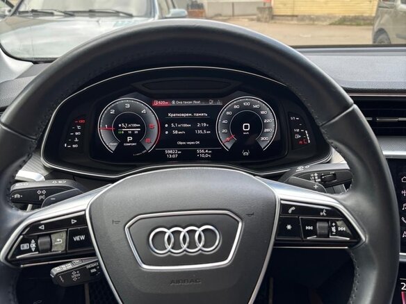 2020 Audi A6 40 TDI V (C8), чёрный, 4300000 рублей - вид 5