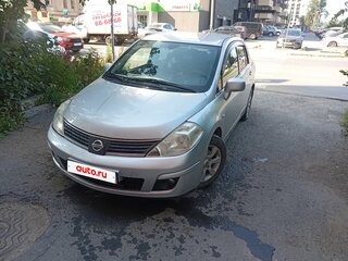 2007 Nissan Tiida I, серебристый, 550000 рублей, вид 1