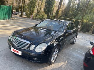 2007 Mercedes-Benz E-Класс 200 III (W211, S211) Рестайлинг, чёрный, 655000 рублей, вид 2