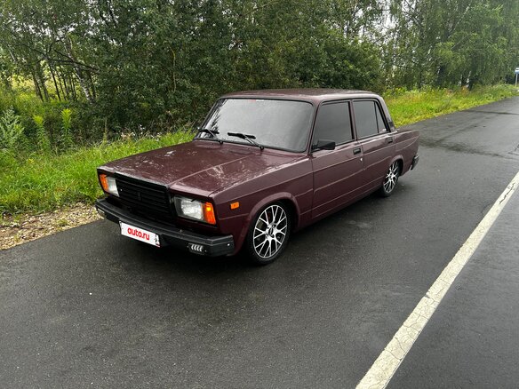 2008 Lada (ВАЗ) 2107, пурпурный, 350000 рублей - вид 7