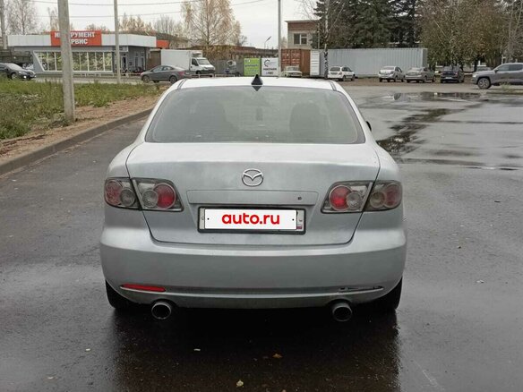 2007 Mazda 6 I (GG) Рестайлинг, серебристый, 330000 рублей - вид 3