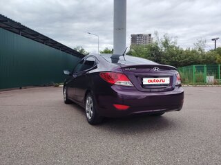 2011 Hyundai Solaris I, фиолетовый, 660000 рублей, вид 5