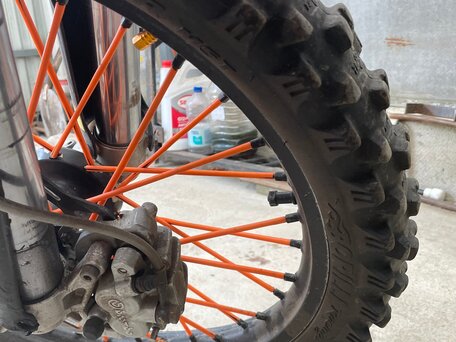 2006 KTM 125 EXC, красный, 200000 рублей, вид 4