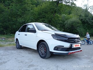2018 Lada (ВАЗ) Granta I Рестайлинг, белый, 480000 рублей, вид 5