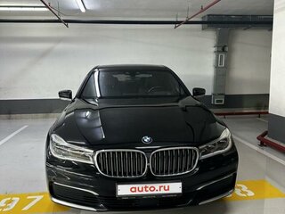 2017 BMW 7 серии Long 740Ld xDrive VI (G11/G12), чёрный, 3200000 рублей, вид 4