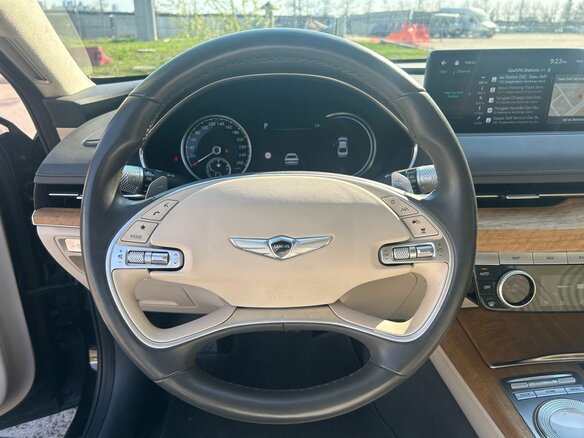 2022 Genesis G80 II, чёрный, 4219000 рублей - вид 15