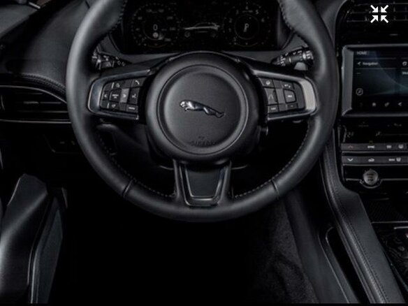 2018 Jaguar F-Pace I, синий - вид 8