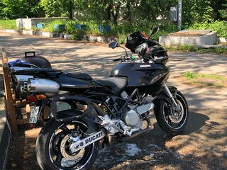 2005 Ducati Multistrada 620, чёрный, 350000 рублей, вид 3