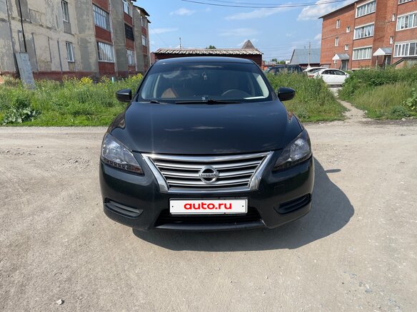 2015 Nissan Sentra VII (B17), чёрный, 850000 рублей