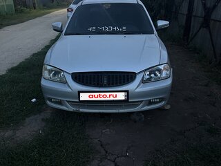 2005 Hyundai Accent ТагАЗ II, серебристый, 96000 рублей, вид 2